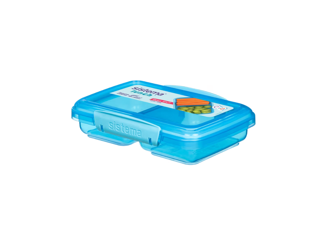 Sistema 350ml Small Split Lunch Box – Eco-Friendly Snack Box | Qatar Sistema 350ml Small Split Lunch Box – Eco-Friendly Snack Box | Qatar
